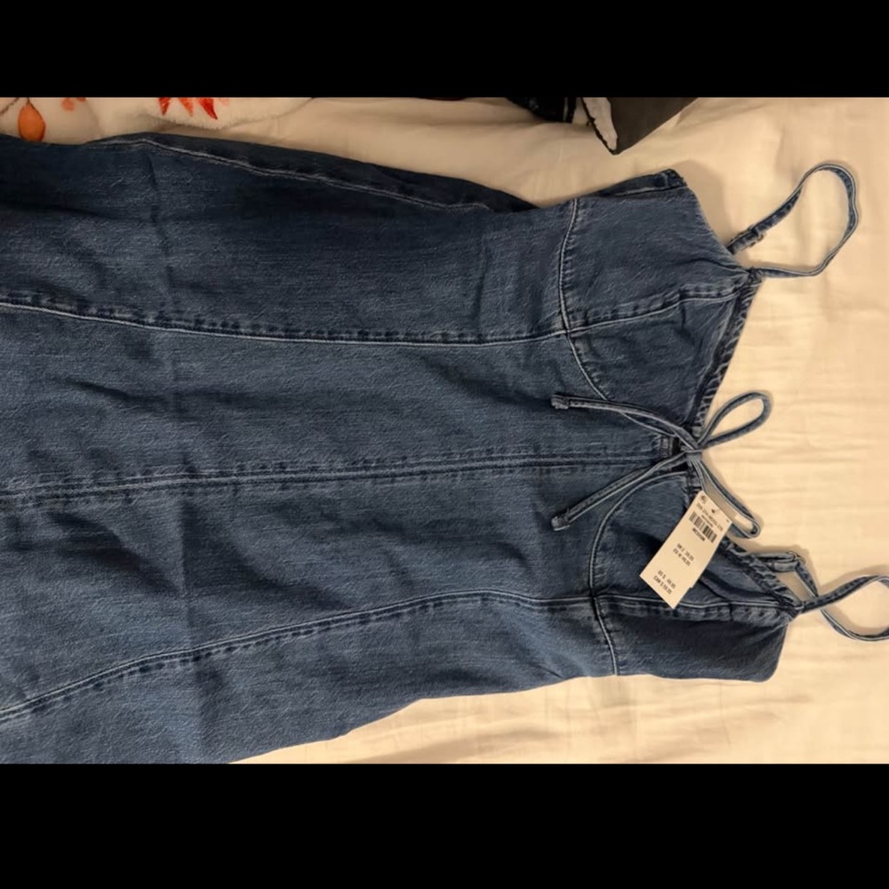 Hollister Women's Classic Blue Denim Dress